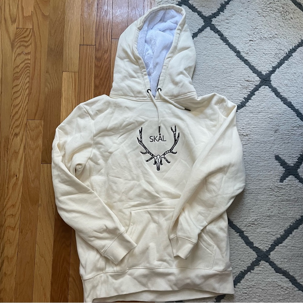 Tan Stitched Hoodie
